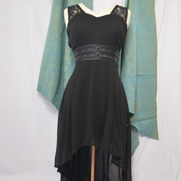 Royal Bones Dresses & Skirts - Royal Bones Daang Goodman Hi-Lo Black Dress